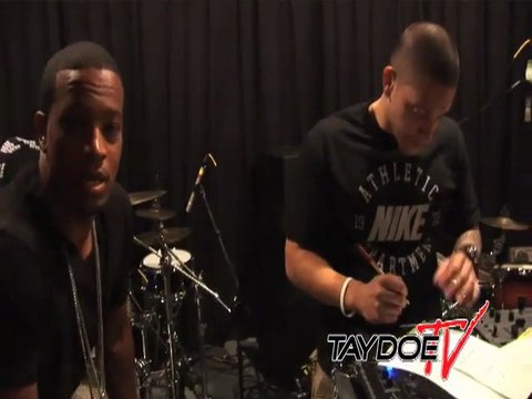 Taydoe TV Presents The Game, 1500 Or Nothin & DJ Kris-Stylez Rehearsing for The Game Concert @ Club Nokia, Los Angeles, CA, 07-24-2010