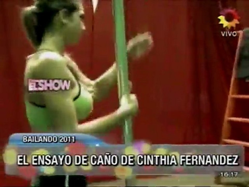 BAILE DE CAÑO - ENSAYOS - CINTHIA - BAILANDO 2011