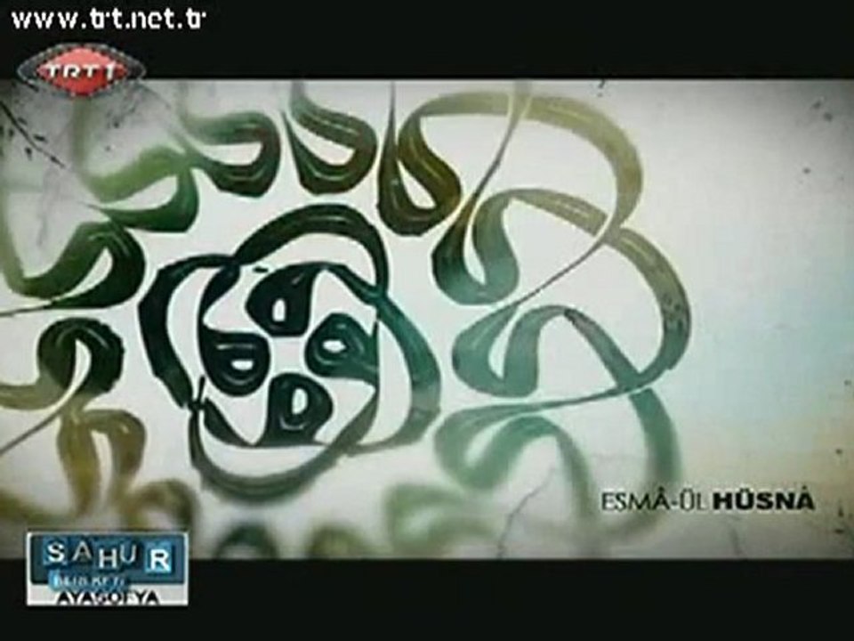 ESMAÜL HUSNA VEHHAB D.A.Erzincanlı Ramazan 2011 TRT