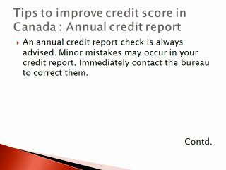 alberta mortgage - how to improve your credit score