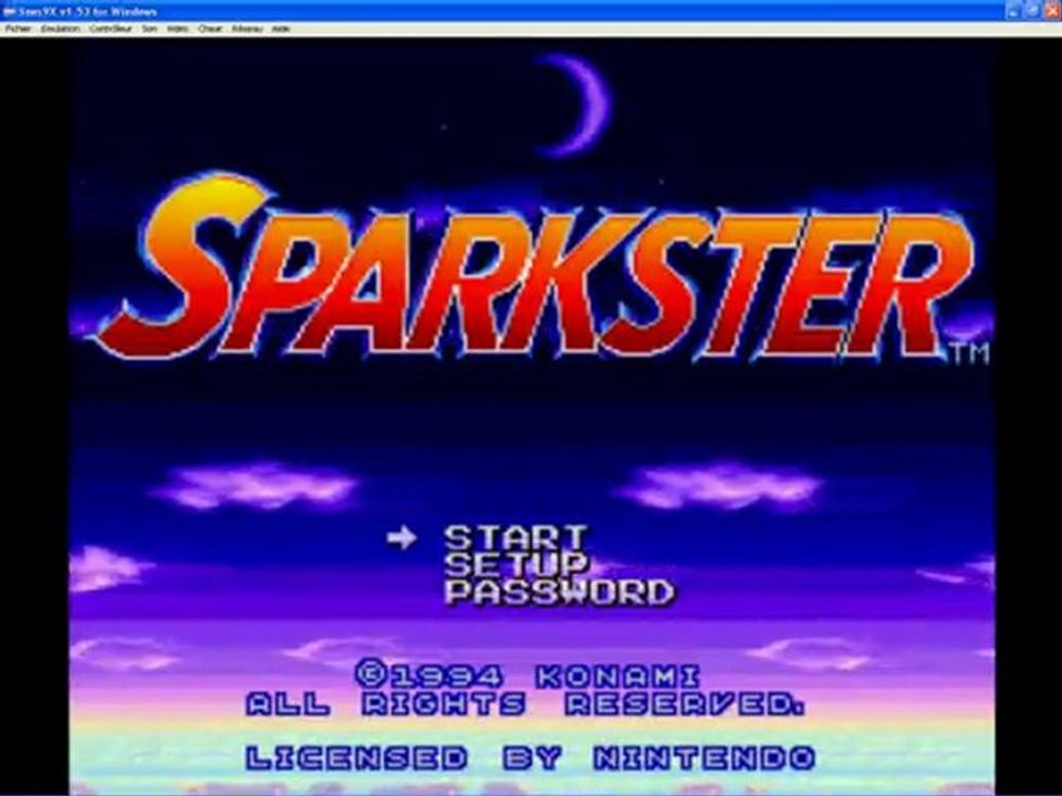 Sparkster [SNES]