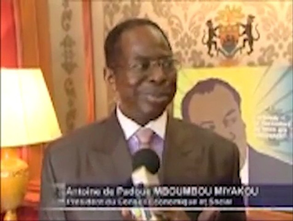 Audience par le Président Ali Bongo Ondimba du Président du conseil économique et social