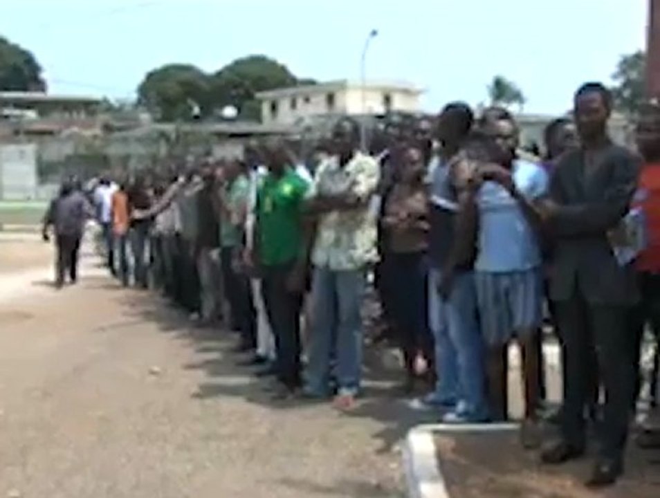 Visite des chantiers - L'Université Omar Bongo