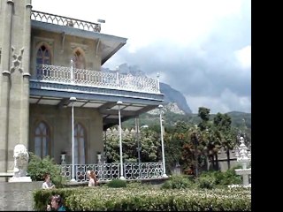 Крым, Дворец Воронцова.  Crimea, the Palace of Vorontzov.