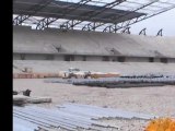 Visite du chantier du grand stade de la CODAH