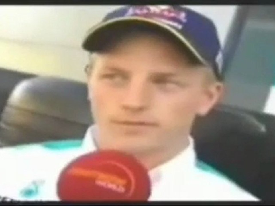 Funny Interview with Kimi Räikkönen 2001