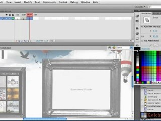 Creating invisible button