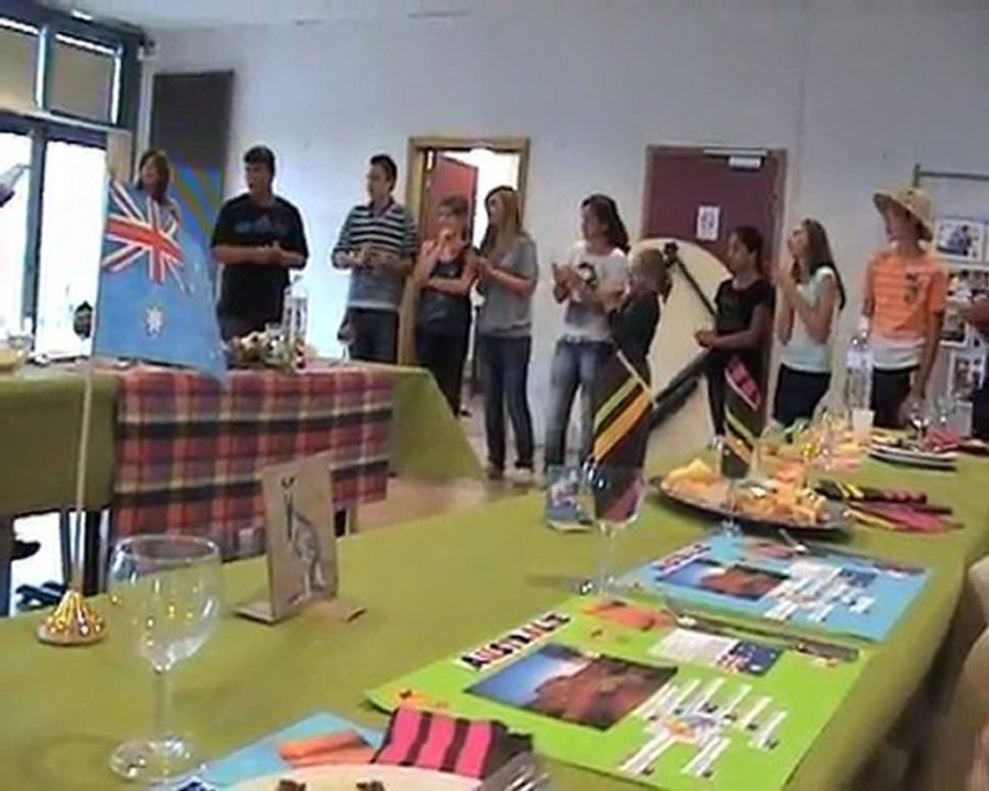 Stage de cuisine du monde à la Salle des Congrès 2011