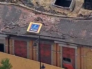 Prince Charles visits London riot scene