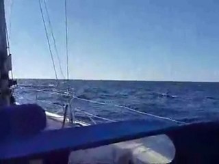 navigation vers Porto Santo