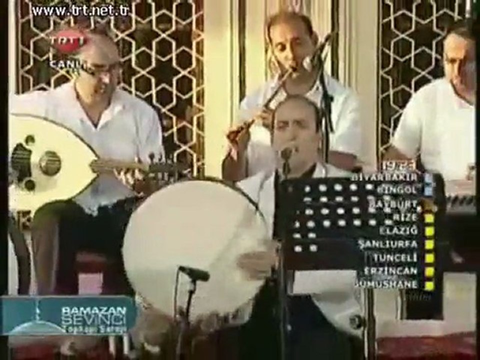 17 GRUP DERGAH NAKŞİBEND Ramazan 2011 TRT