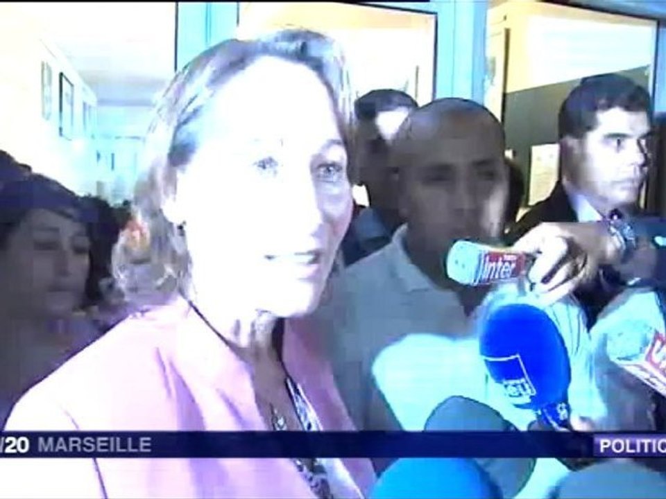 S.Royal à Marseille - Reportage fr3 JT 12-13 Provence-Alpes-