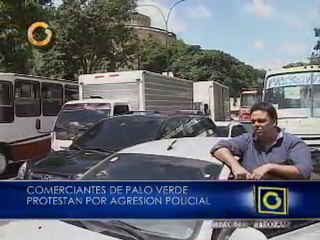 Atropello policial generó protesta