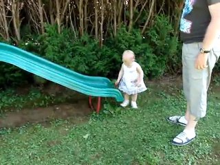 Clémence et le grand toboggan