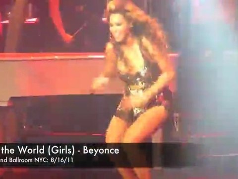 Beyoncé - Run the world (Girls) @ Roseland