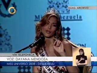 Entrevista a Dayana Mendoza
