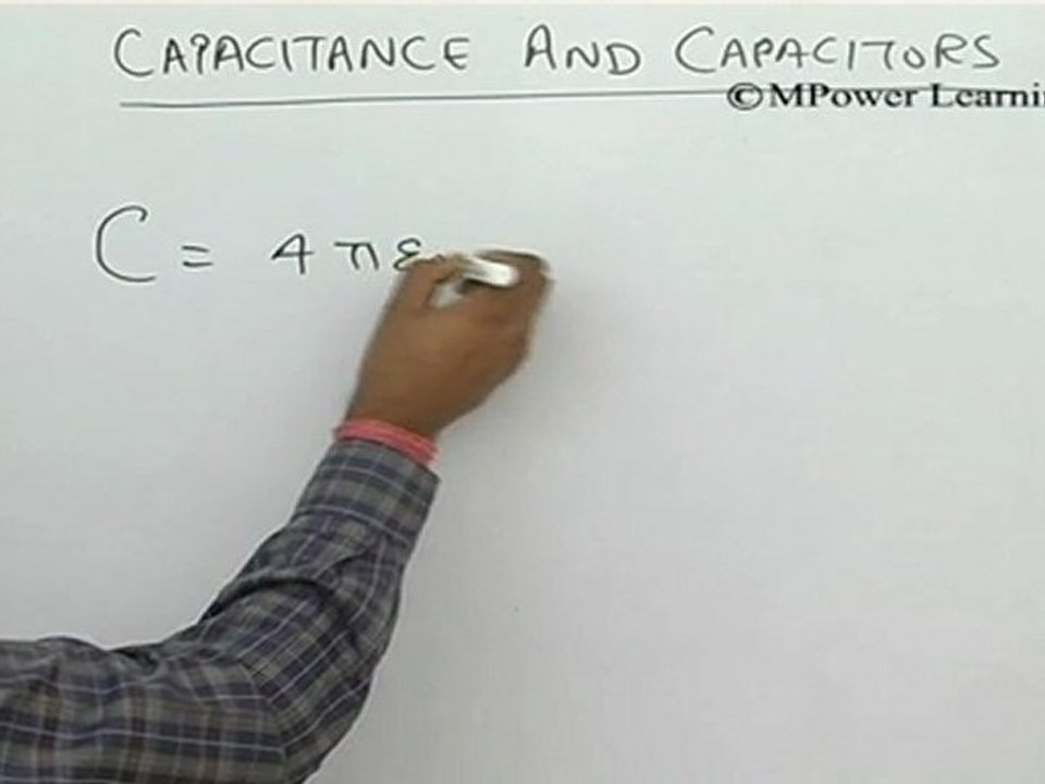 Capacitance and Capacitors