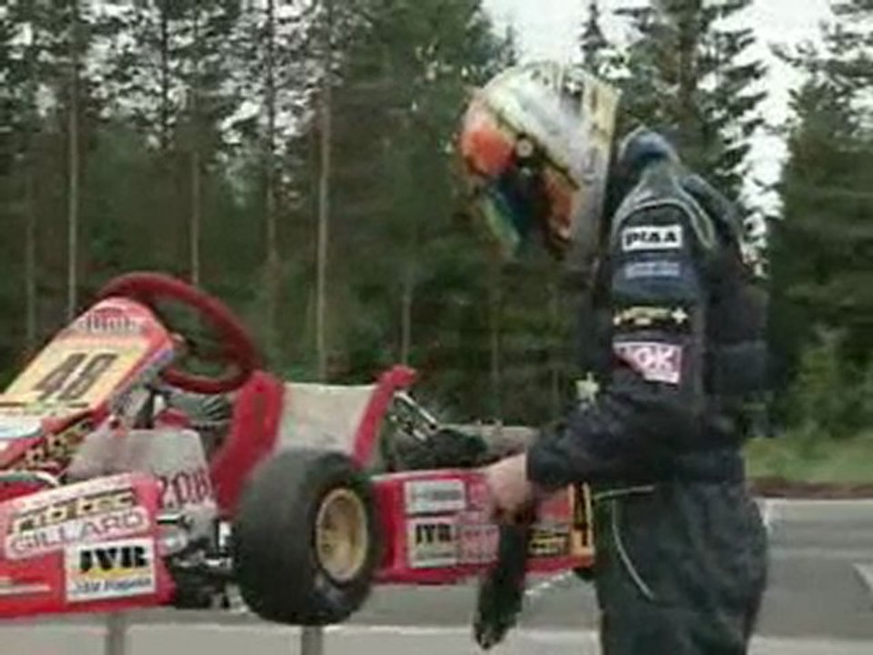 Kimi Räikkönen Karting in 1998