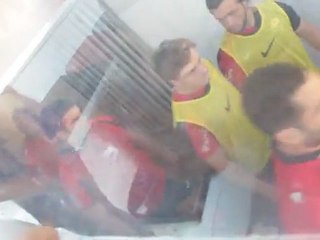 ENTREE SUR LE RING DES JOUEURS DU RCT ET DES SARACENS