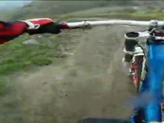 VTT Dh 2alpes piste thuit