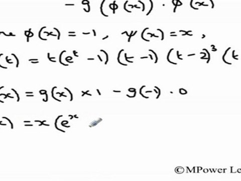 (Application of Derivatives) - Differentiate a definite integral function