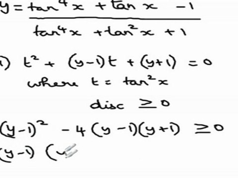 (Application of Derivatives) - Deciding the limits within which maximum can lie