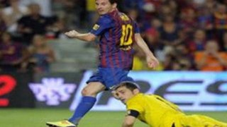 Barcelona 3-2 Real Madrid Messi superb-double, Marcelo red-card