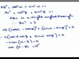 Straight Lines and Pairs of Straight lines - Phythagoras Theorem