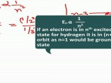 Atoms, molecules and nuclei - Energy of electron