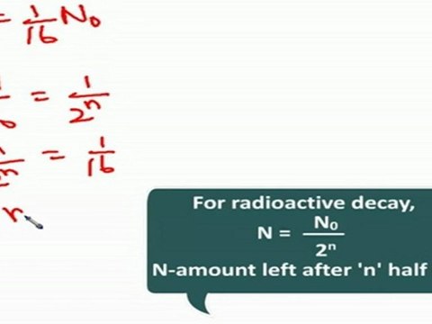 Atoms, molecules and nuclei - Half Life