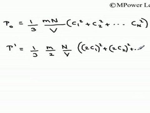 Heat (Part 2) - (Kinetic Theory of Gases and Thermodynamics) - Pressure of gas