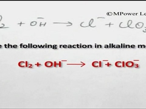 Redox reactions and its applications to electrochemistry - Balancing equations - 3