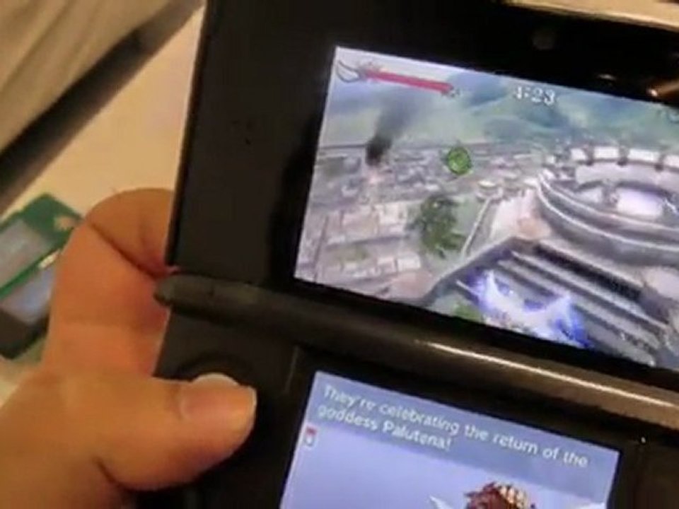 Kid Icarus Uprising - Gamescom 2011 gameplay