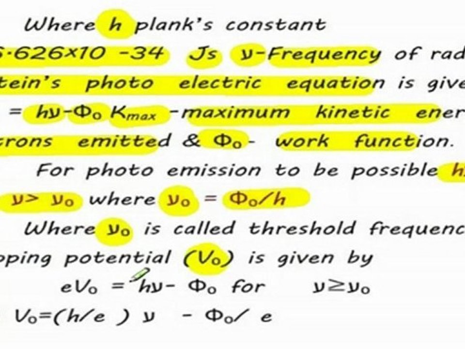 Photo Electric Effect