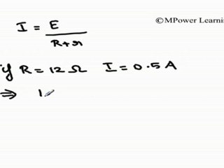 Potential Difference and EMF of a Cell