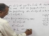 Vectors - Dot product and Vector Product