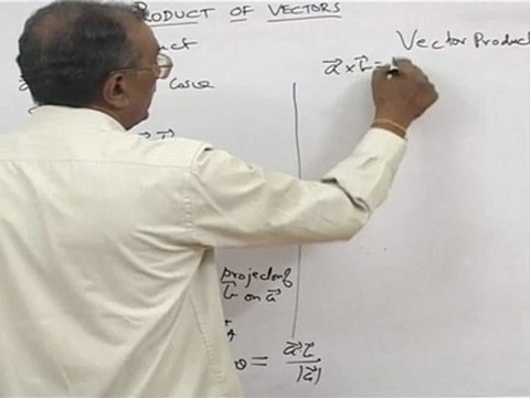 Vectors - Dot product and Vector Product