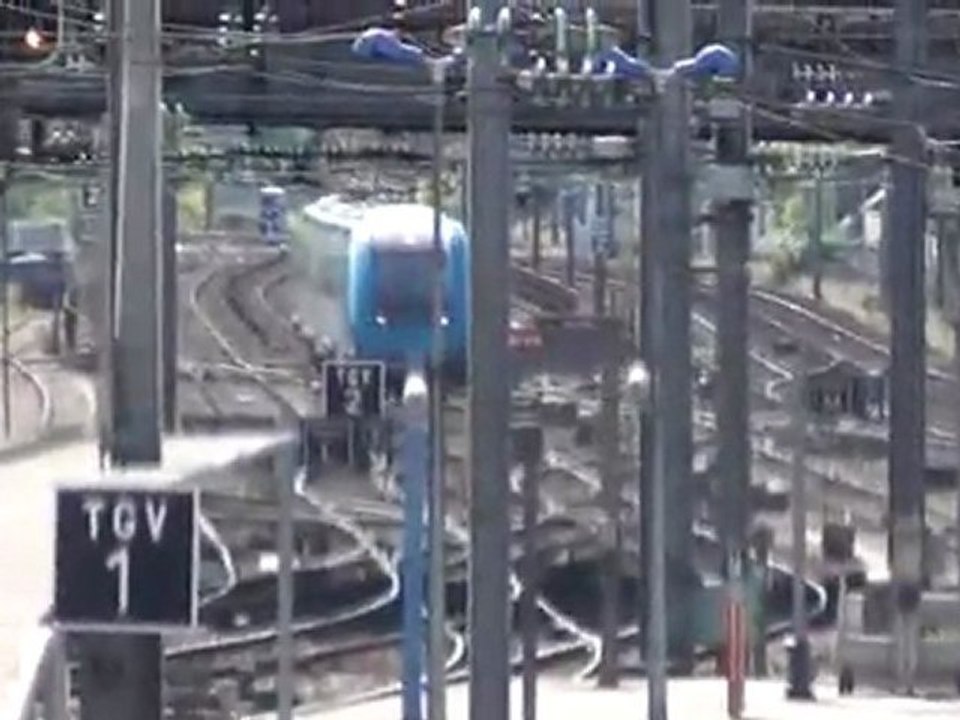 Traffic sncf en gare de rennes