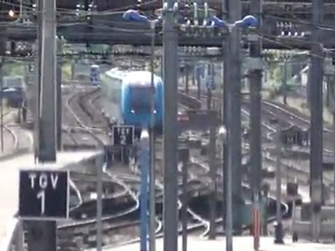 Traffic sncf en gare de rennes