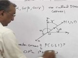 Vectors - Position vector and Direction Cosines