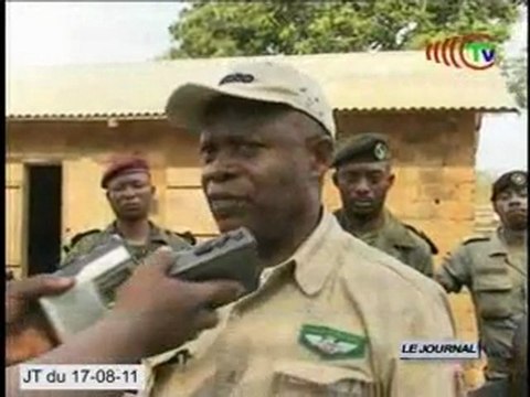 Tournée du président du conseil département du Niari