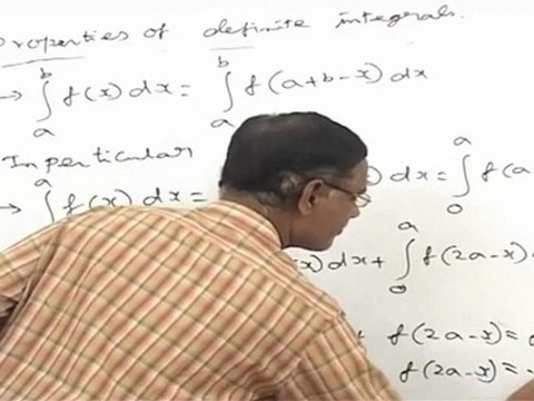Integration - Properties of Definite Integrals