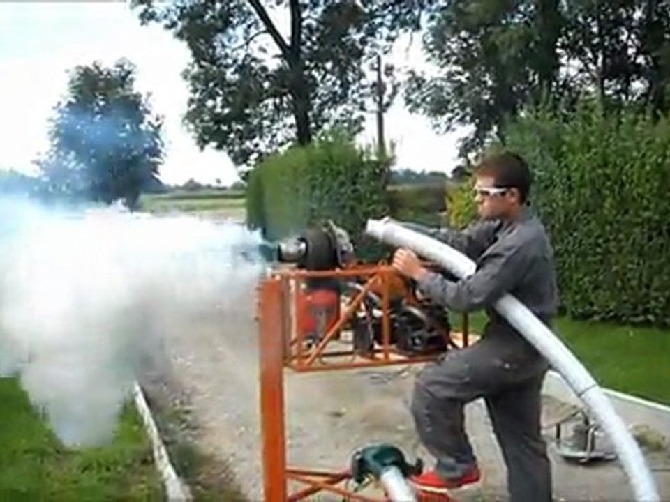 teste turbo réacteur