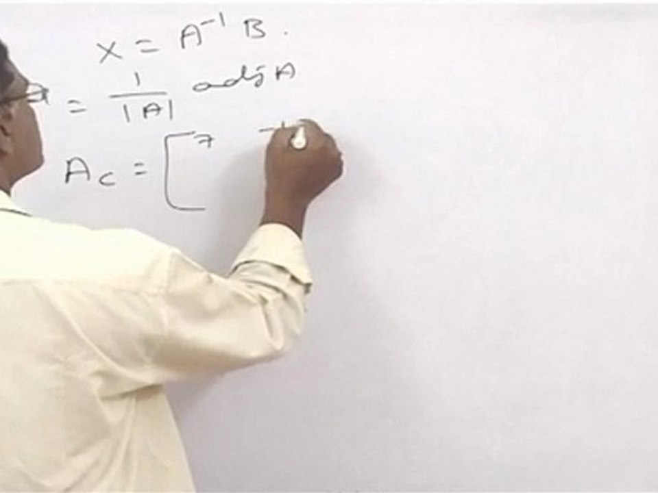 Determinants - Applicationn of Determinants and Matrices