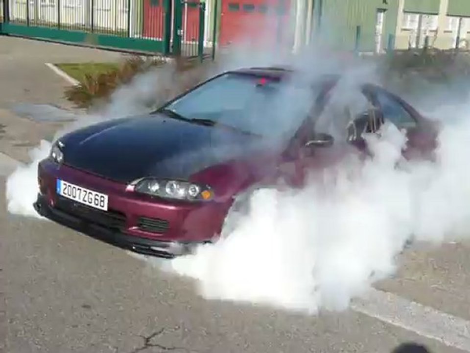 Burn honda civic
