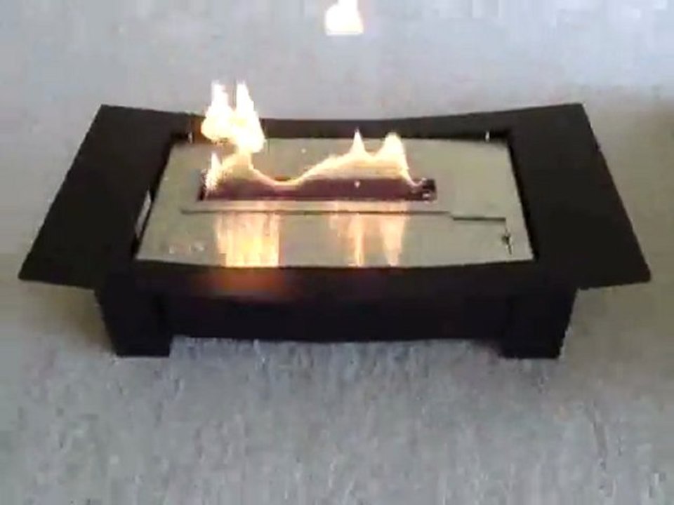 Bruleur ethanol pour cheminée A-FIRE: bruleur de cheminée électronique et télécommandé.