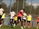 Primo allenamento di Samuel Eto'o con l'Anzhi