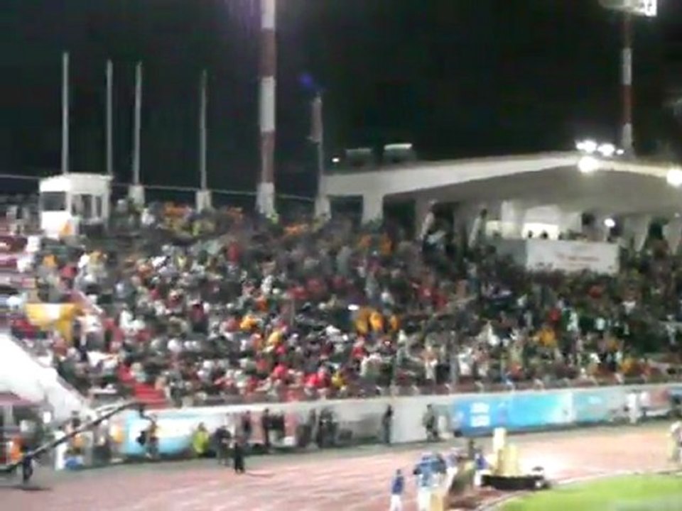 ambiance cérémonie d'ouverture des XIVè Jeux du Pacifique