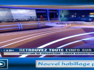 Nouveau décor pour le JT TF1