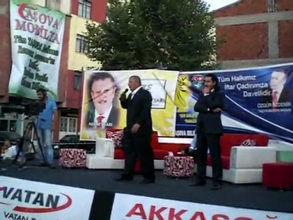 MEHMET SARI!NIN AMASYA - TAŞOVA - İLÇESİNDE İFTAR YEMEĞİNDEKİ KONUŞMASI